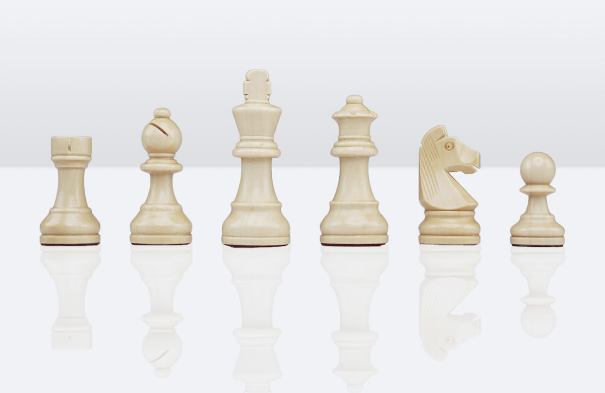 Wooden Chess Pieces - Pro