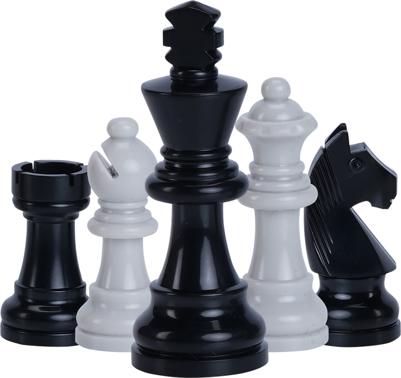 Plastic Chess Pieces - Miko Chess