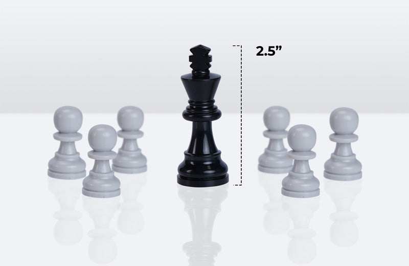 Plastic Chess Pieces - Miko Chess