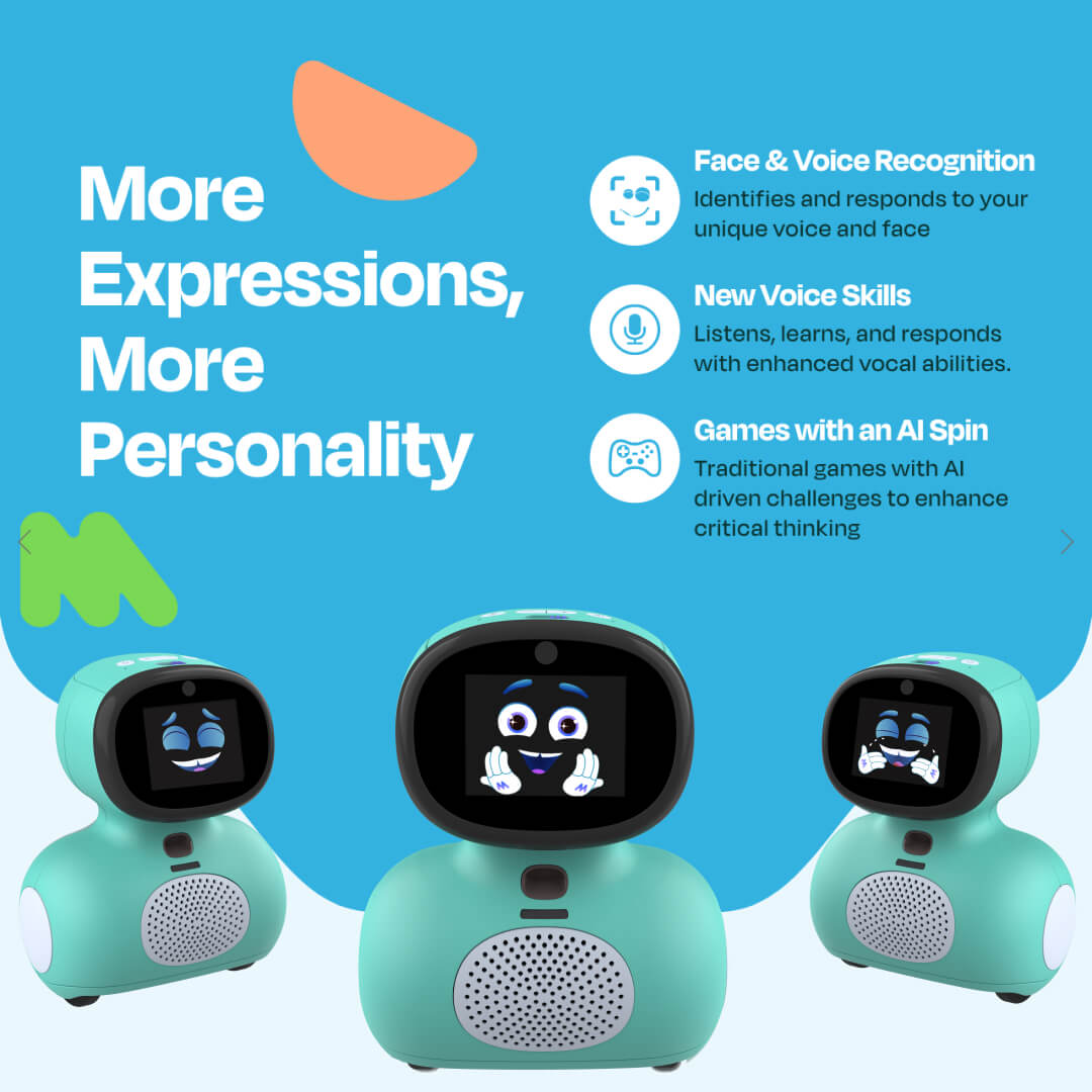 Miko Mini AI Robot – Interactive Learning Companion for Kids