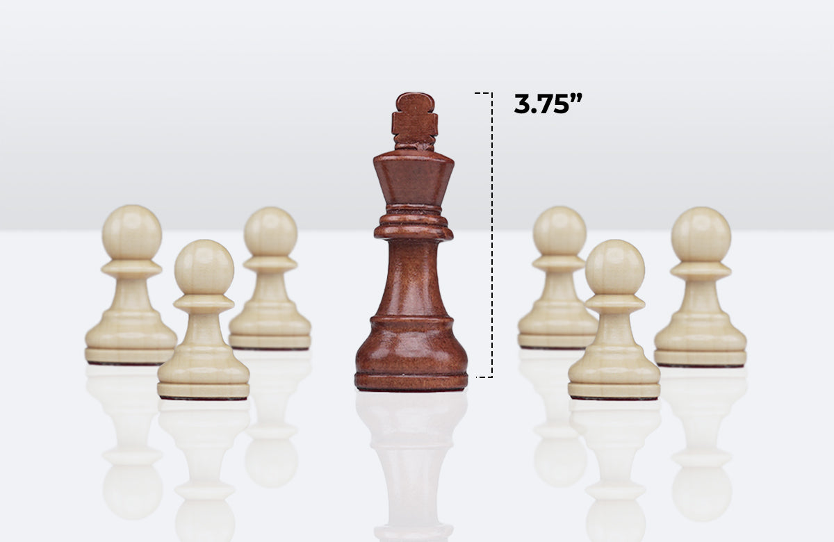 Wooden Chess Pieces - Pro
