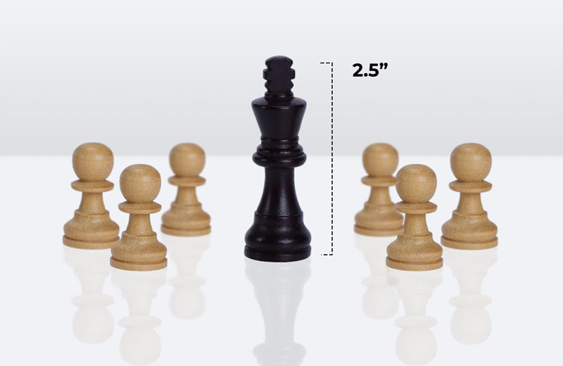 Wooden Chess Pieces - Miko Chess