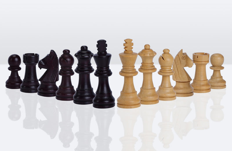 Wooden Chess Pieces - Miko Chess